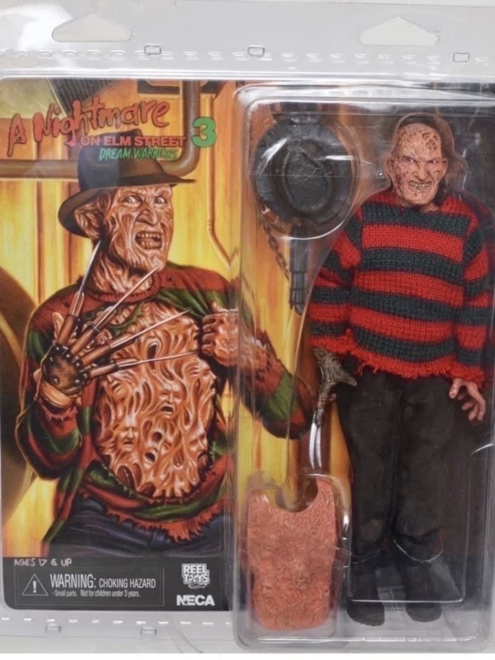 NECA Nightmare on Elm Street 3 Freddy Krueger Figure New